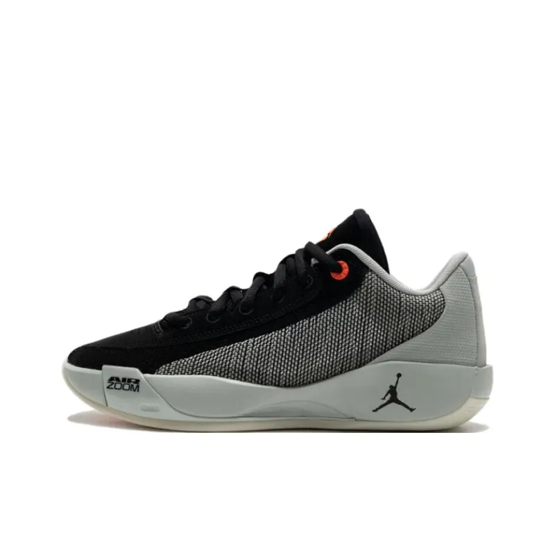 Джордан Luka .77 Low Топ Баскетбольные кроссовки Мужские Серый Черный