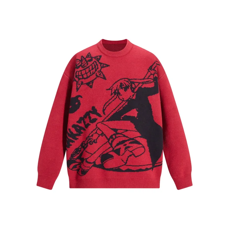 KAKAZZY Бургундский Унисекс Свитеры