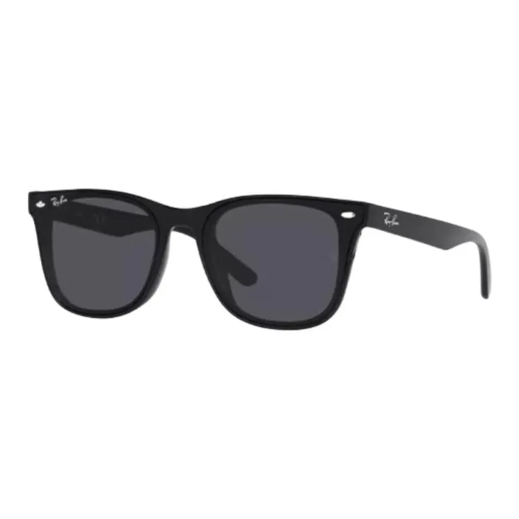 RayBan Вакуумная Формовка TR90 Квадратные Солнцезащитные Очки Унисекс Черные