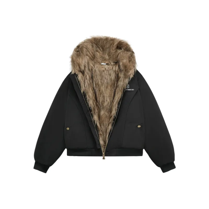 66ROUTE 66 Хлопковый пуховик пальто унисекс