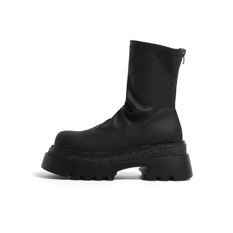 FOREVER 21 Высокие армейские ботинки на каблуке 7 см Женские