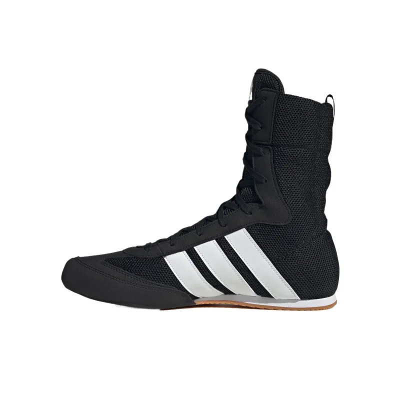 Adidas Box Hog Ткань Высокие Кроссовки для Тренировок Унисекс