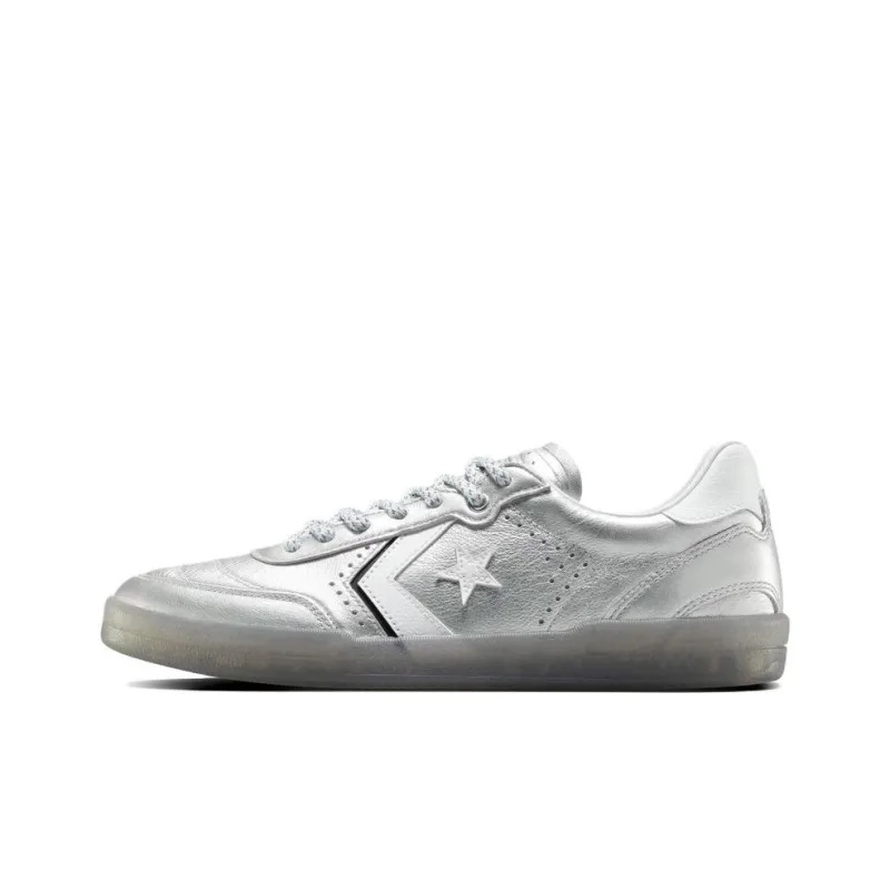 Конверс Louie Lopez противоскользящие устойчивые к истиранию низкие кеды для скейтбординга унисекс серебристые