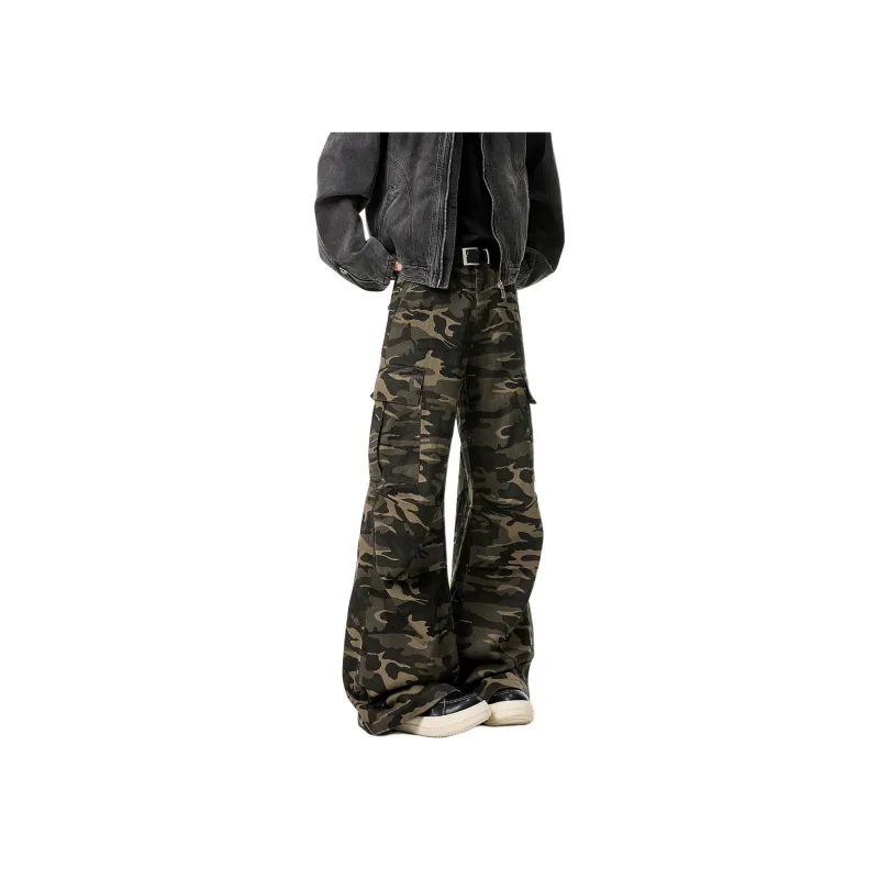 MORii Камуфляж Унисекс Джинсы