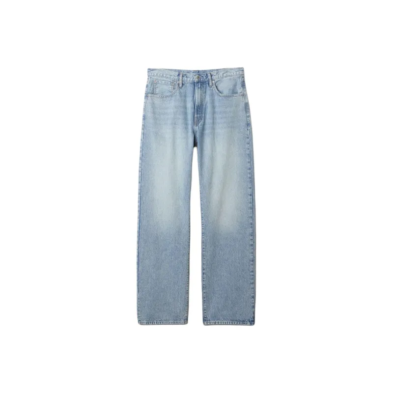 GAP Освежающий вариант промытый мужской джинсы