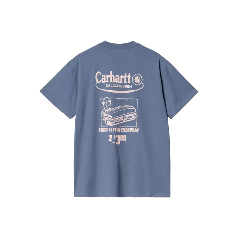 Carhartt WIP SS25 H H Каталог T-Рубашка Мужская Синяя