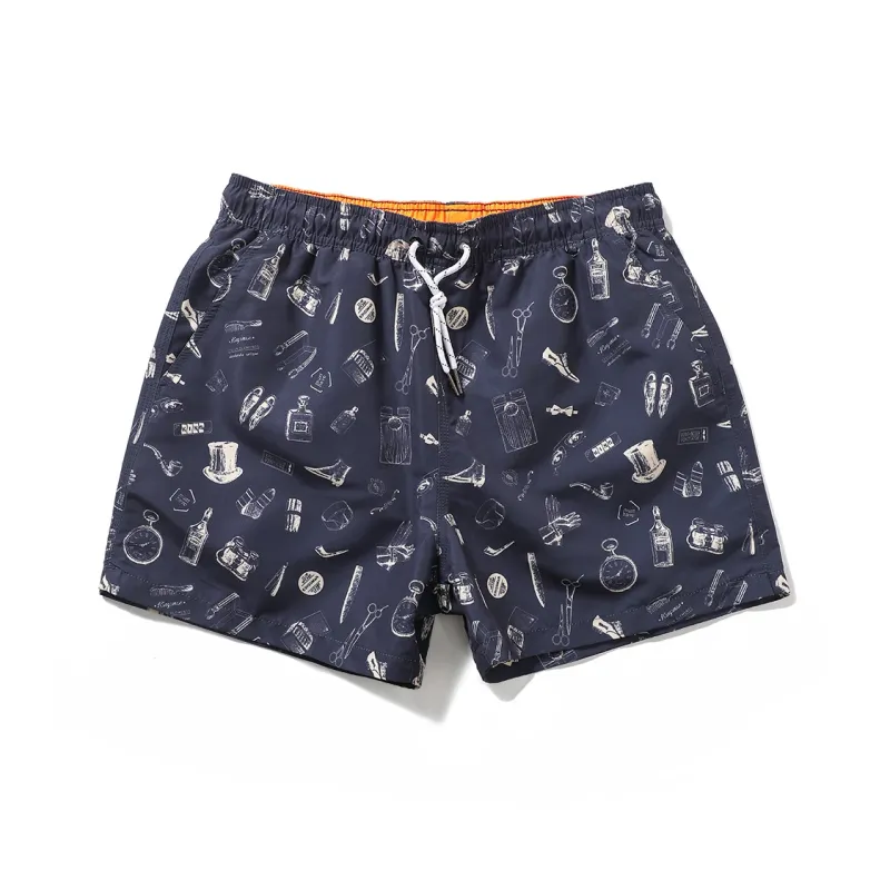 GAILANG Пляжные шорты Мужские Темно-синие