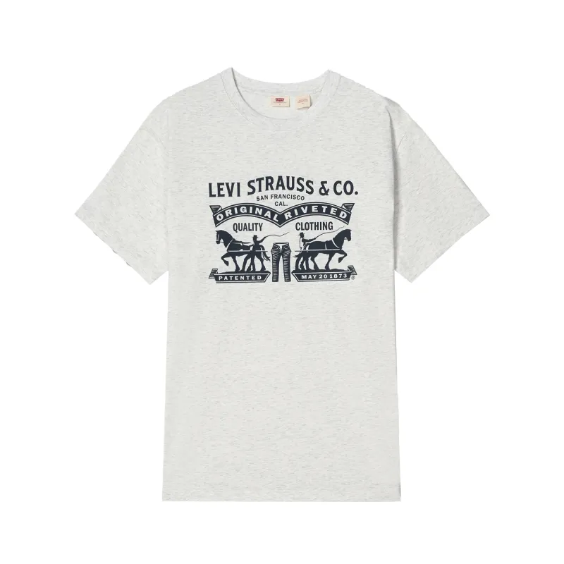 Levis Фотиния Серый Унисекс T-рубашки