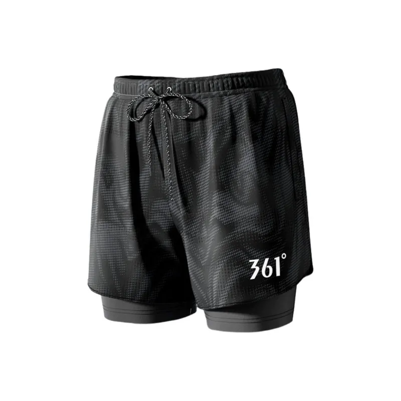 361° Черный Серый Цвет Мужские Плавательные Шорты