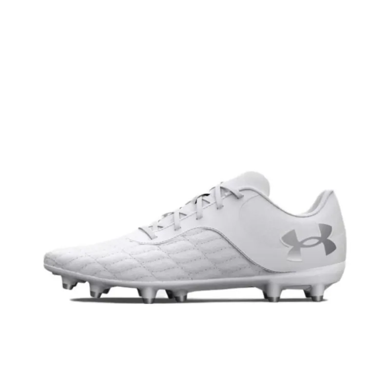 Under Armour Magnetico Select 3,0 FG Твердый Грунт Устойчивые к Износу Футбольные Бутсы Унисекс Белые