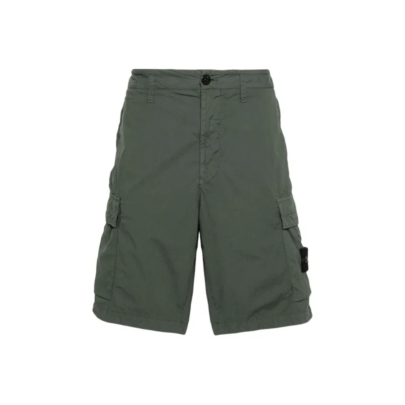 Stone Island Повседневные шорты Мужские Зеленые