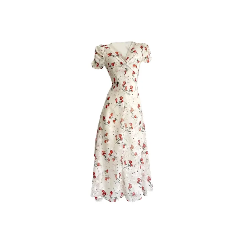 HeartyBite Короткое платье с короткими рукавами для женщин