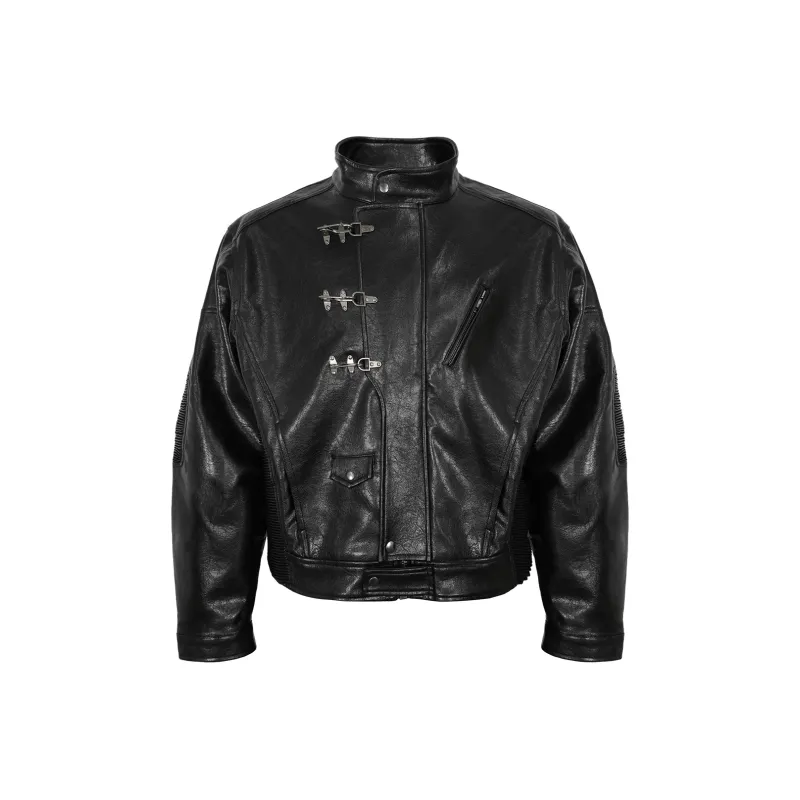 EPOWER PRESENTS Кожаная куртка унисекс