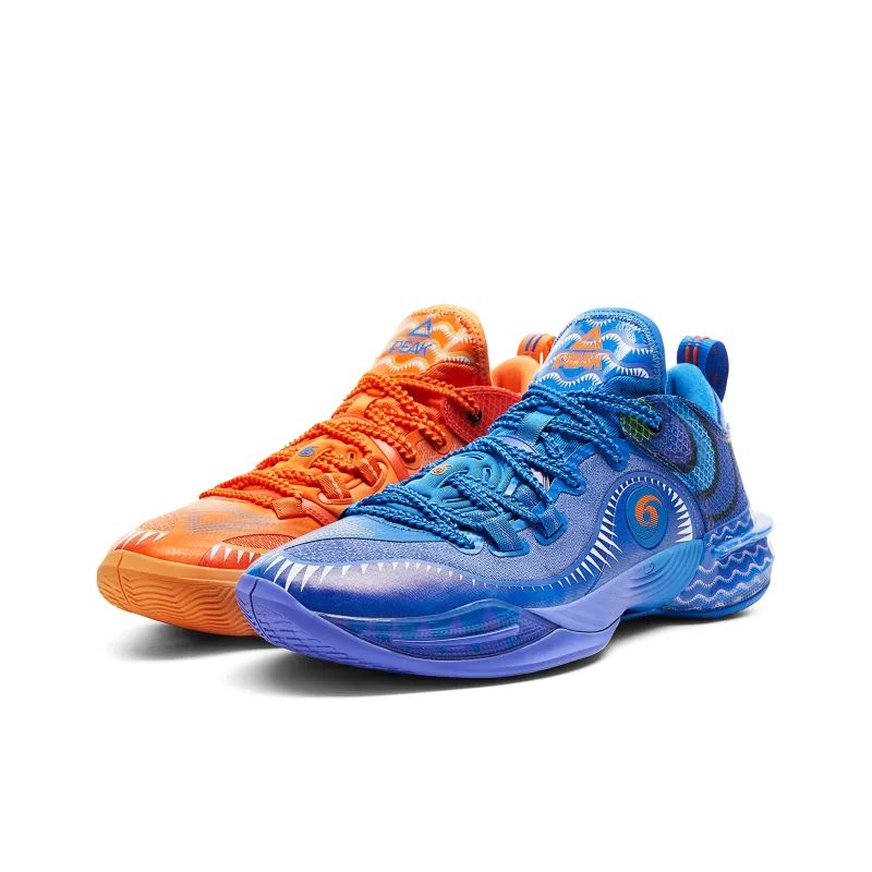 Peak TaiChi Flash 6 Лев Цветовая схема Низкие Баскетбольные Кроссовки для Игры Мужские Смешанные Цвет