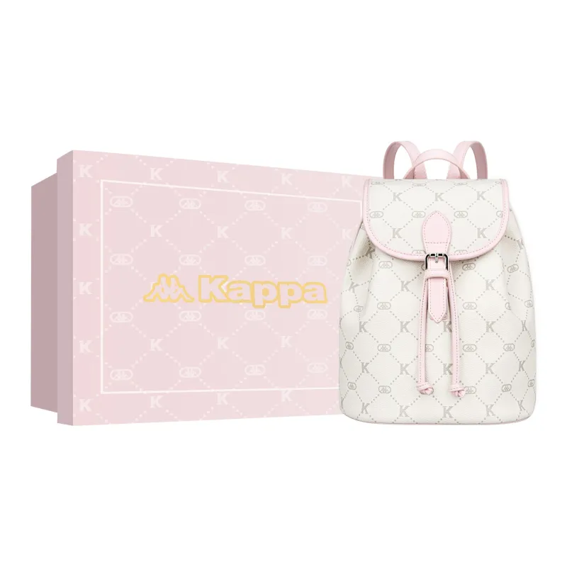 KAPPA Матовая кожа Рюкзак Стандартный (стандартный) Женский Milk Puff Пудра