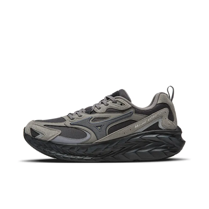Mizuno ASTRO LS Low Топ Беговые кроссовки Унисекс Полоска Серый