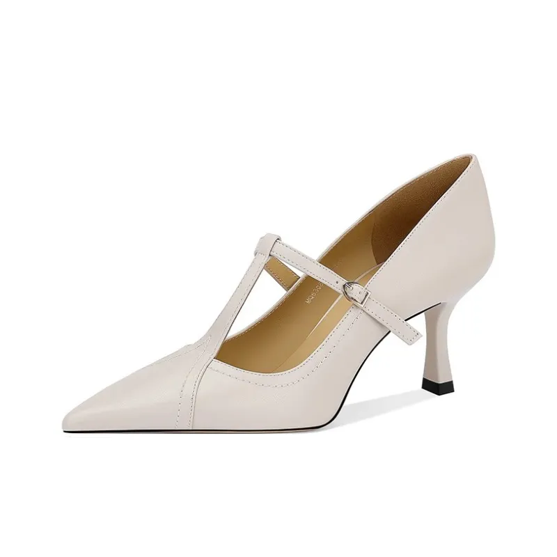 JESSICA SOPHIA Овчина Узкий каблук Высокие каблуки 7 см Женские