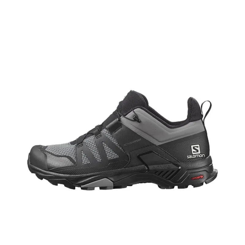 Salomon X Ultra 4 Сетчатая ткань Удобная Дышащая Низкий верх Походная обувь Мужская