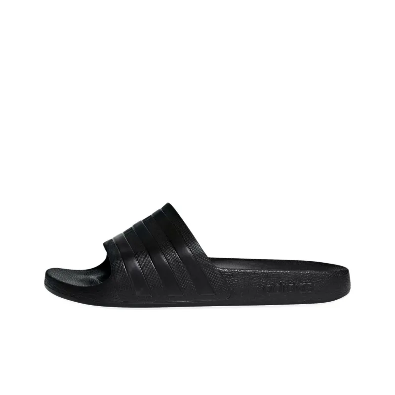 adidas Adilette Аква Slide Противоскользящие Устойчивые к истиранию Шлепанцы Унисекс Черные