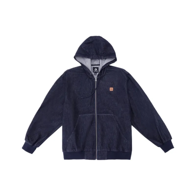 Конверс Синий Мужской Джинсовые Куртки