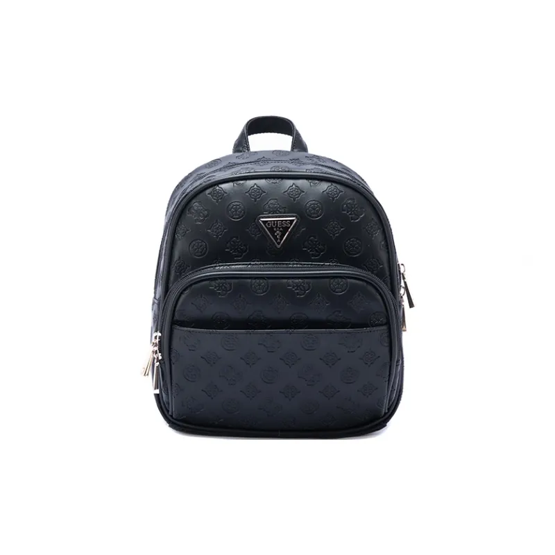 GUESS Синтетическая кожа Рюкзак Стандартный (Standard) Женский Черный