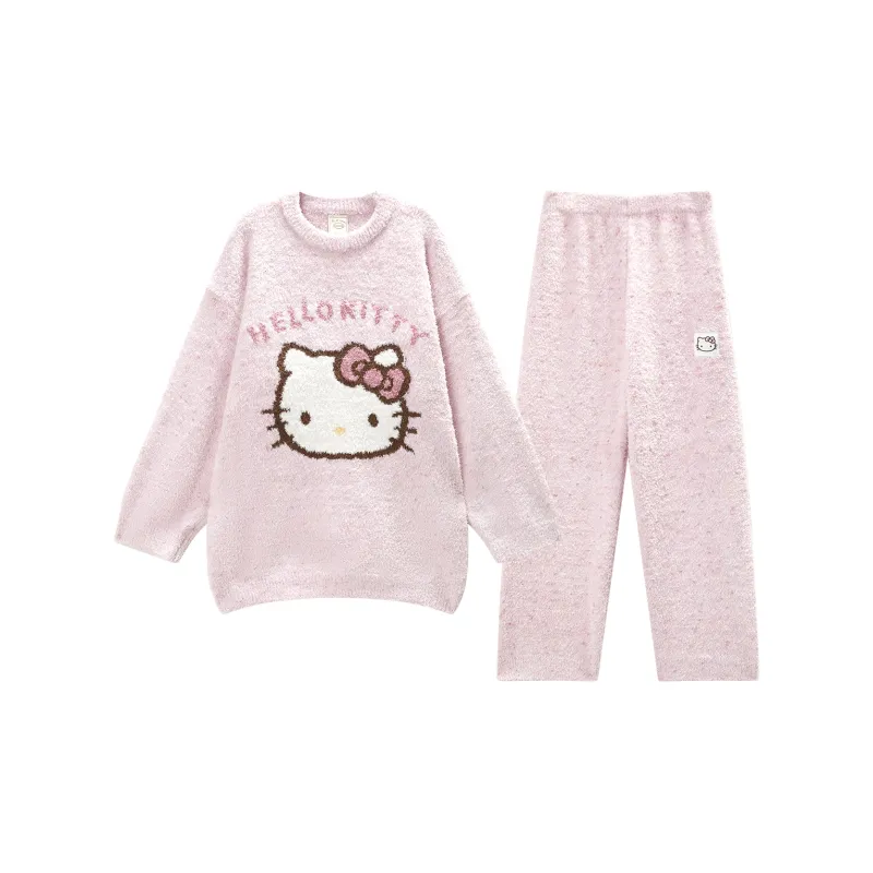 GUKOO Пижамный комплект Magic Цветочный Женский Светло-Розовый