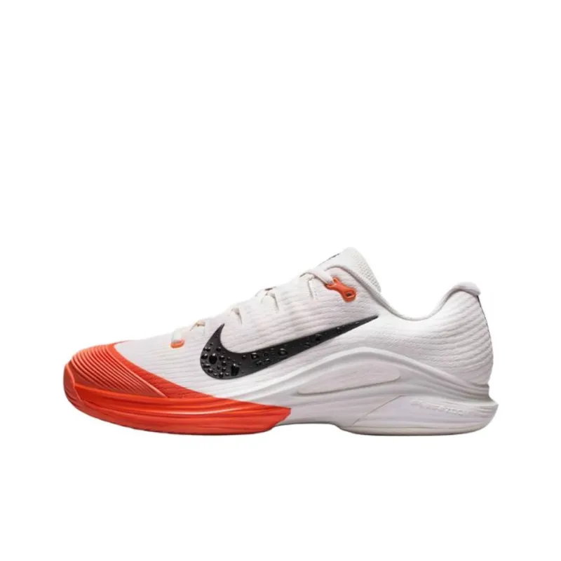 Nike Vapor 12 Low Топ Теннисные Кроссовки Мужские Белые Черные