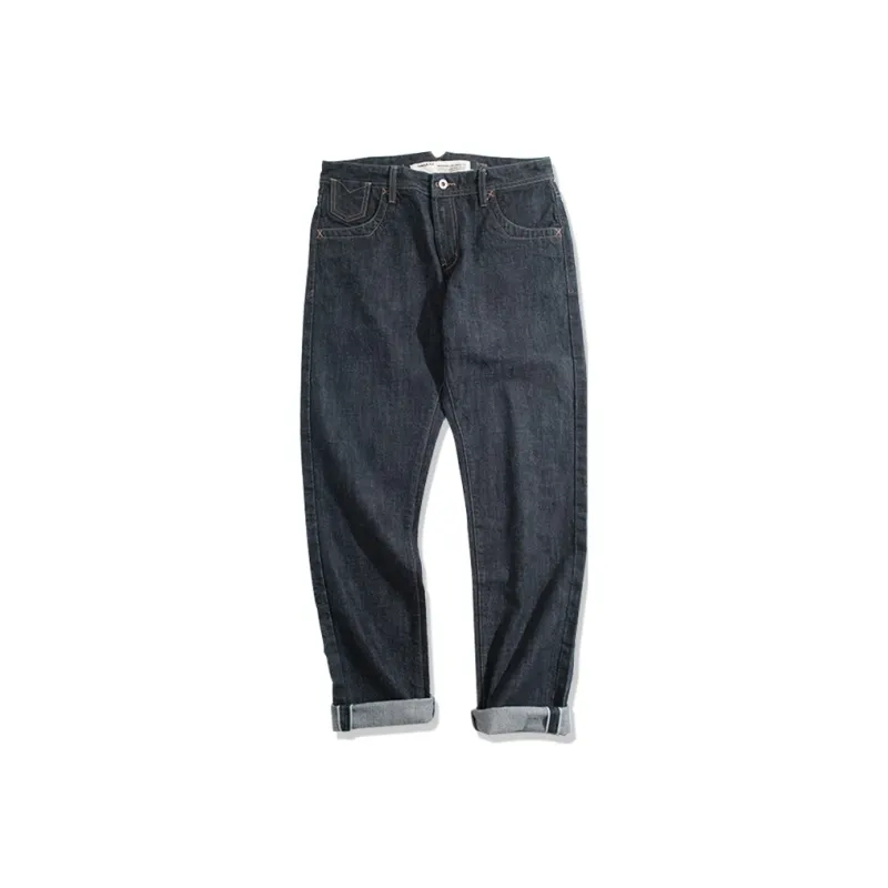 MADEN VINTAGE Original Denim Джинсы Мужские Синие