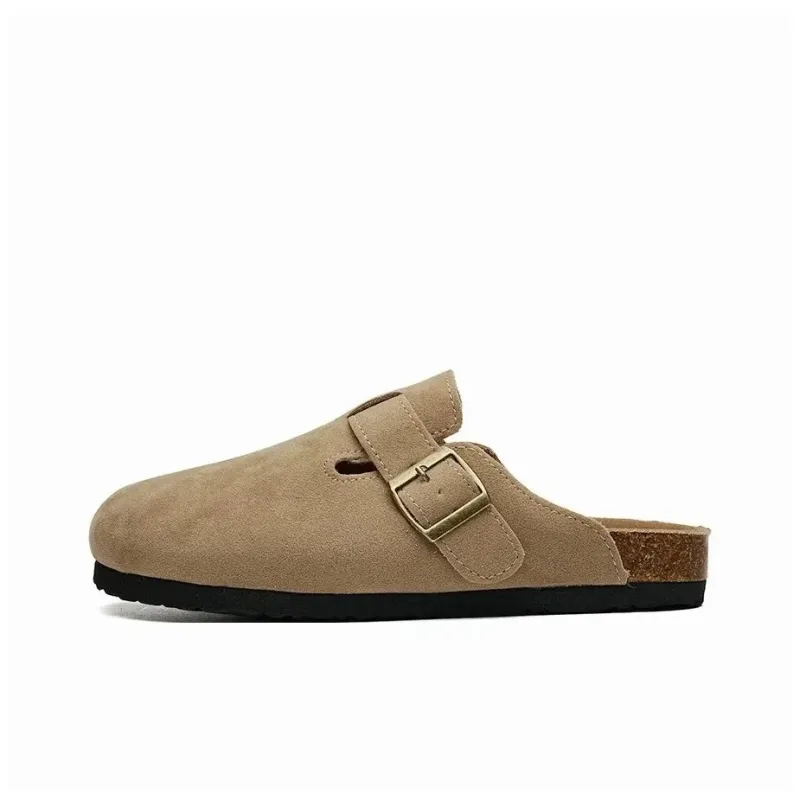 DONGMANGUSHI Домашние тапочки с пряжкой унисекс