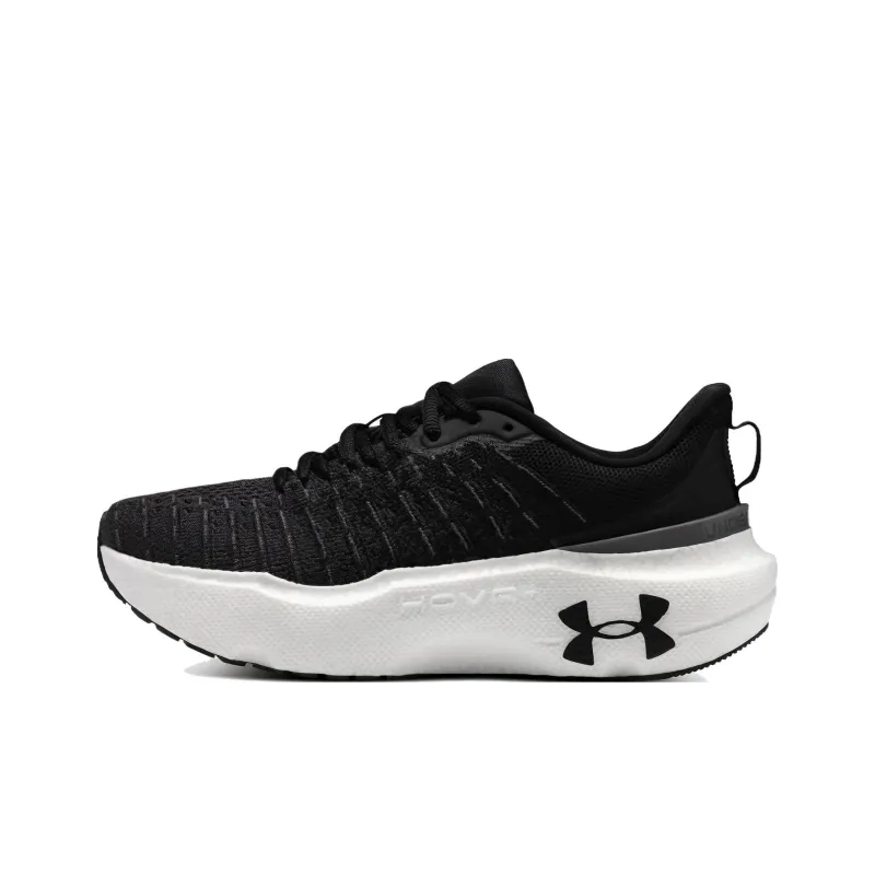 Under Armour Infinite Elite Low Повседневные беговые кроссовки Мужские Черно-белые