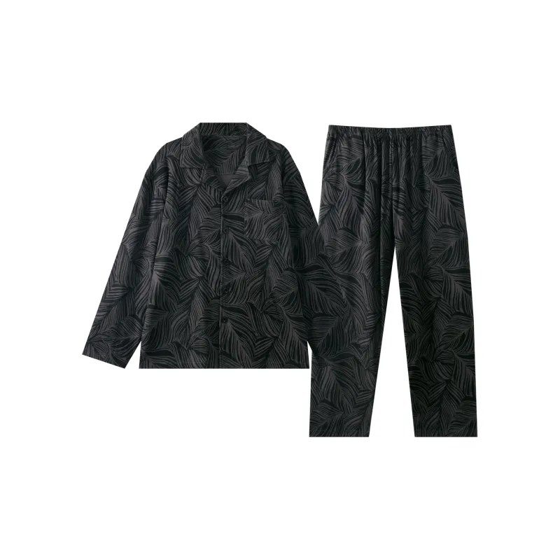MADALLO Черный Мужской Пижамный Комплект