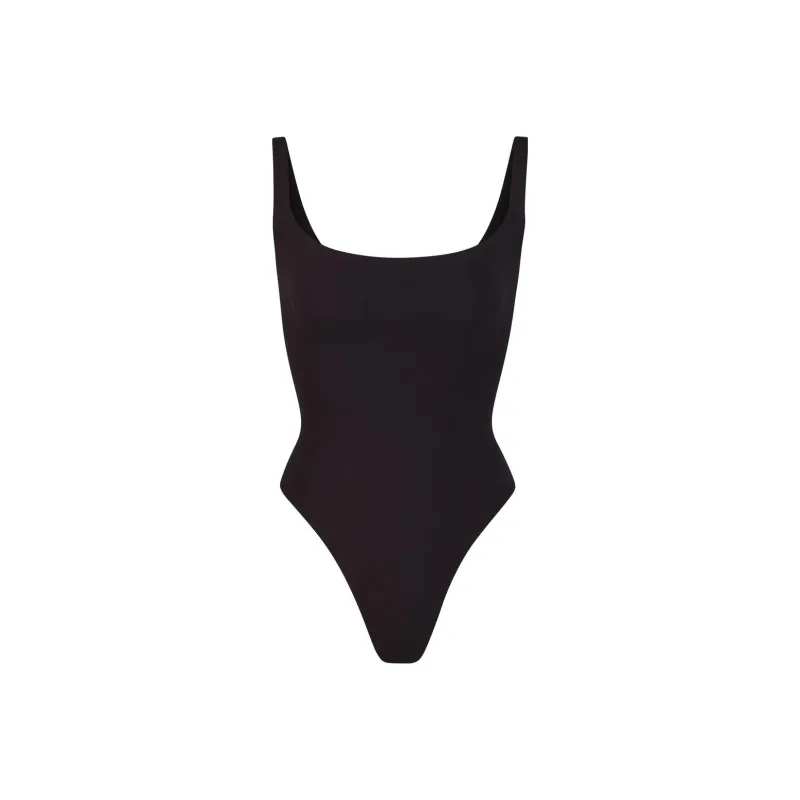 SKIMS Ван-Пис Купальник Женские Агат Оникс