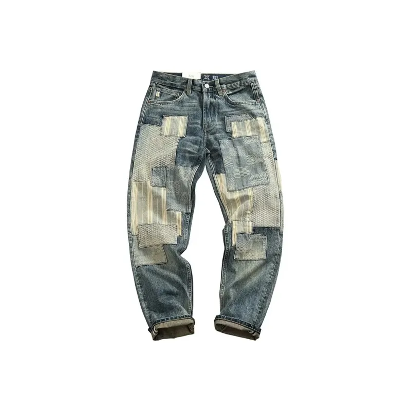 PLQV Синий Мужской Джинсы