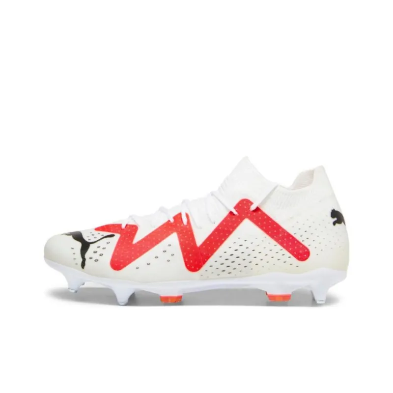 PUMA Future Match Mxsg Удобная Аbrasion-Resistant Футбольная Обувь Мужская Белая
