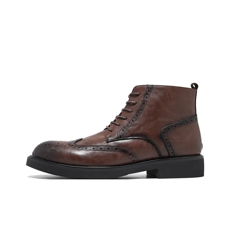 KAQIAODI Microfiber Artificial Leather Shoes Men's Black KAQIAODI Микрофибра Искусственная Кожа Обувь Мужская Черная