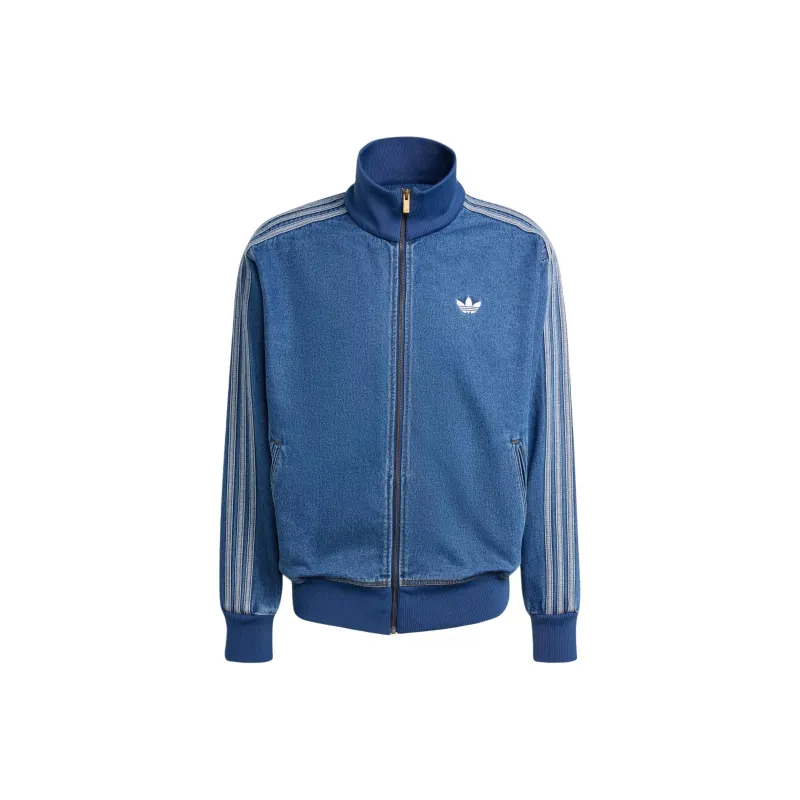 Adidas Originals ADICOLOR FIREBIRD Adicolor Деним Firebird Топ Деним Куртка Мужская