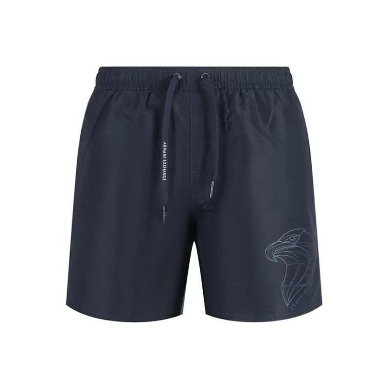ARMANI EXCHANGEAE SS24 Пляжные шорты Мужские Темно-синие