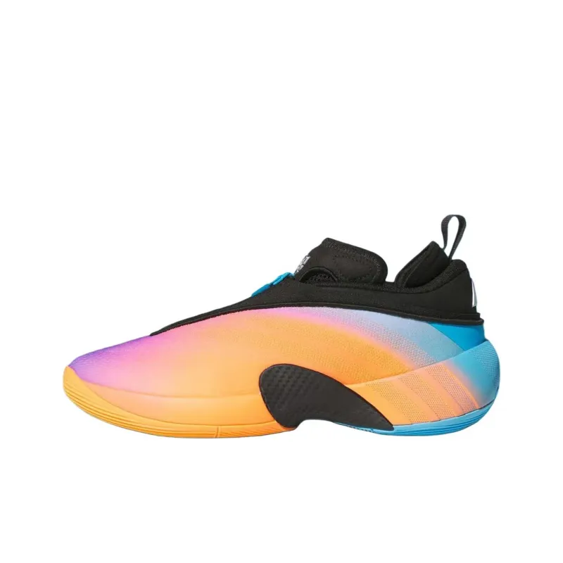 Adidas DON Issue 7 Low Баскетбольные кроссовки Мужские Синие Оранжевые