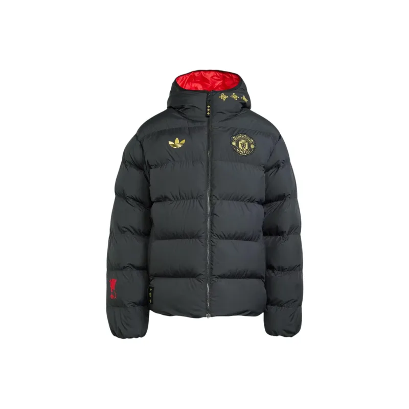 Adidas Originals Manchester United CULTURAL История Хлопковый пуховик Мужской