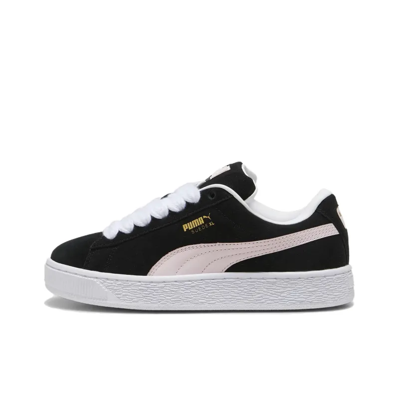 PUMA Suede XL Устойчивая к истиранию Низкая Скейтборд Обувь Унисекс Белый Черный Розовый