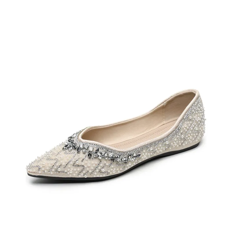 GOSO Микрофибра Искусственная Кожа Повседневная Обувь Женская Абрикос