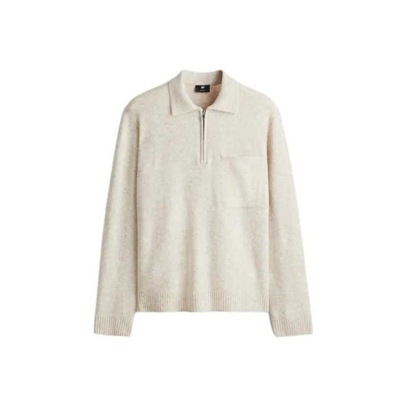 H M Бежевые Мужские Свитера