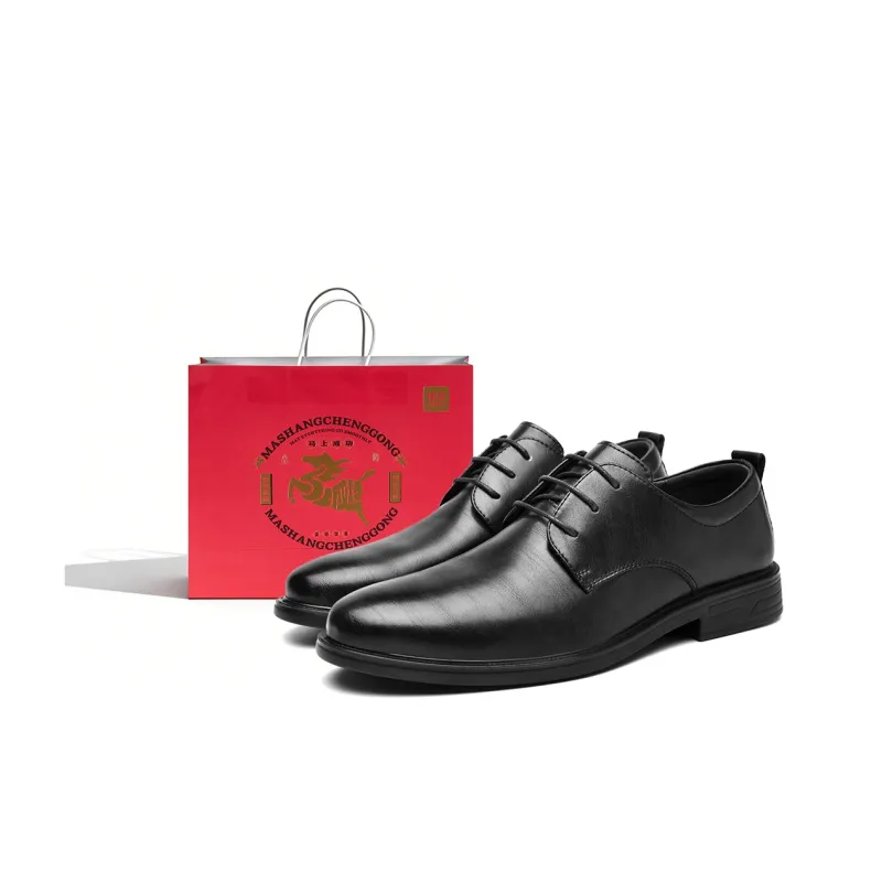 HLA Корова Спилок Удобный Универсальный Зимний С флисовой подкладкой Обувь Мужская