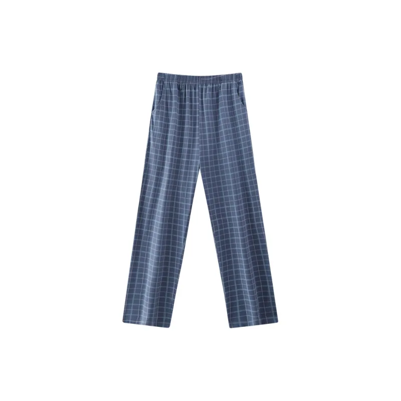 MADALLO Темно-синие мужские пижамные штаны