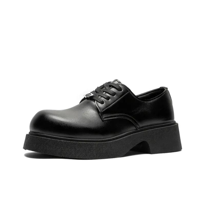 JKEM Повседневные кожаные туфли с низким верхом Мужские