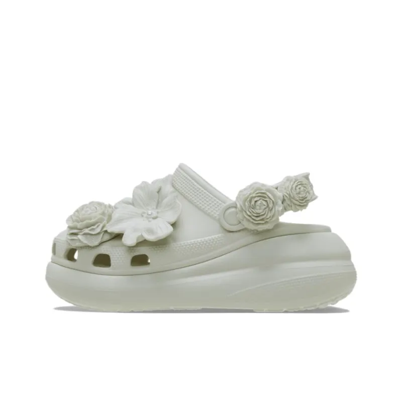 Crocs CRUSH Букет Sabo Женские Шлепанцы из Льна