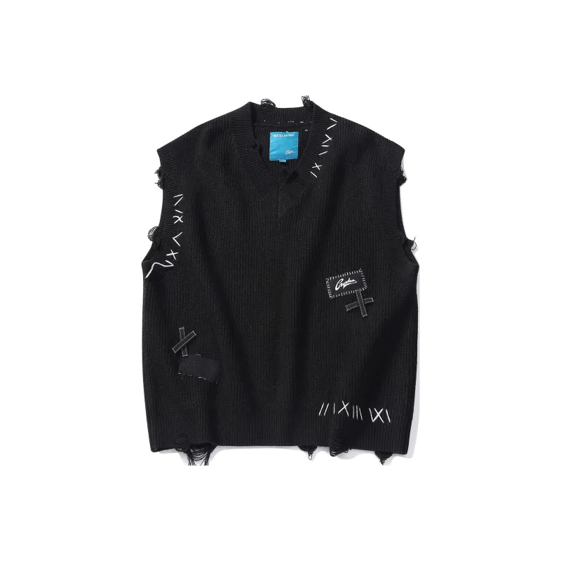 Guuka Черные Унисекс Жилеты