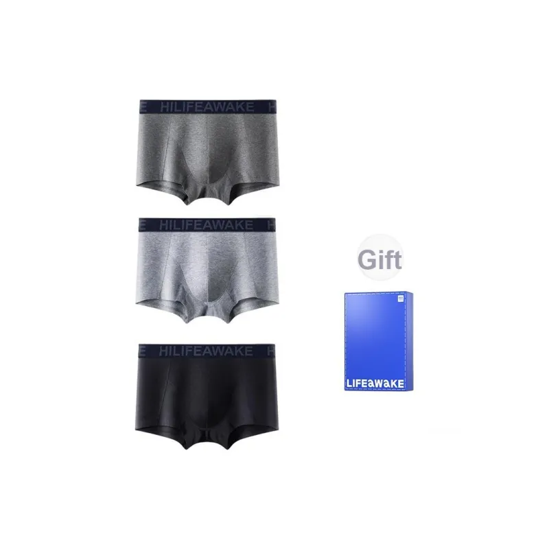 HLA Семейный комплект трусов для мужчин 3 штуки подарочная коробка